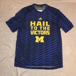 Adidas Michigan wolverines shirt